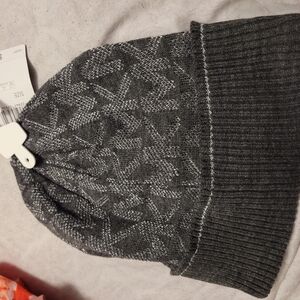 Michael Kors Gray Knit Beanie